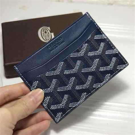 goyard card holder dupe|goyard card holder check.